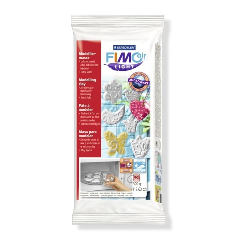 FIMO Air Light 500g pastă auto-întărire albă