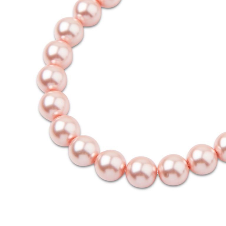 Preciosa perlă rotundă MAXIMA 8mm Pearl Effect Rosaline