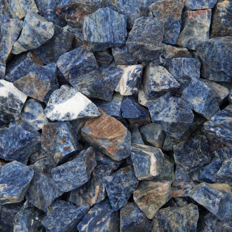 Raw mineral Sodalite 35-80mm 1-2pcs