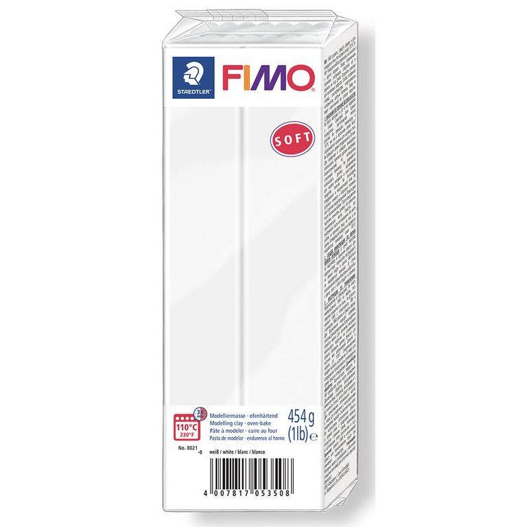 PASTA FIMO SOFT 8020-0 BLANCO 57 G