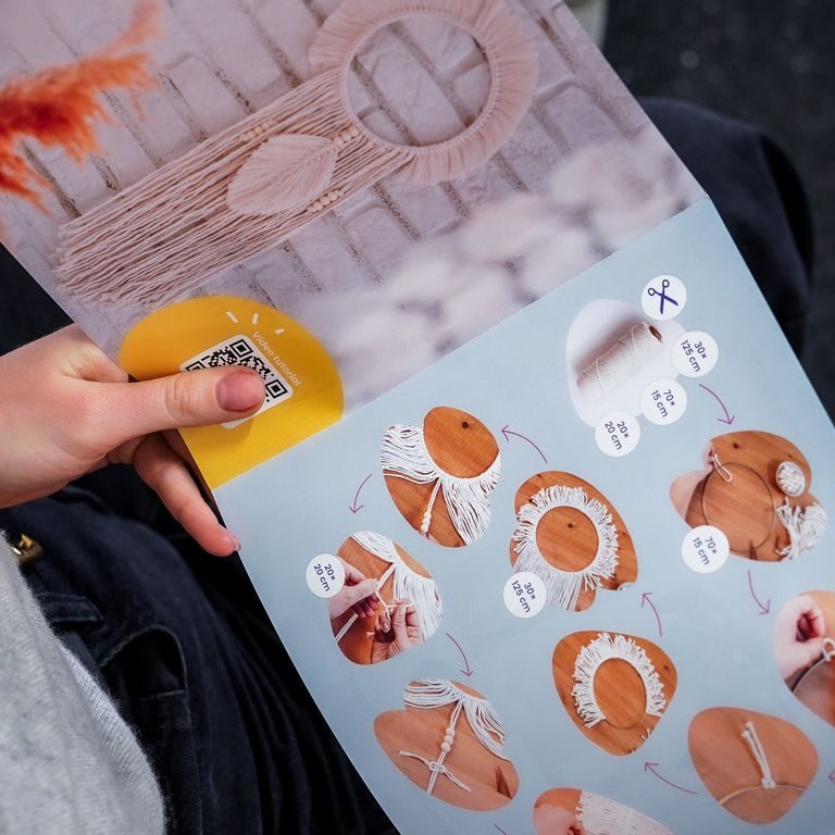 Set pentru începători Macramé Prinzător de vise