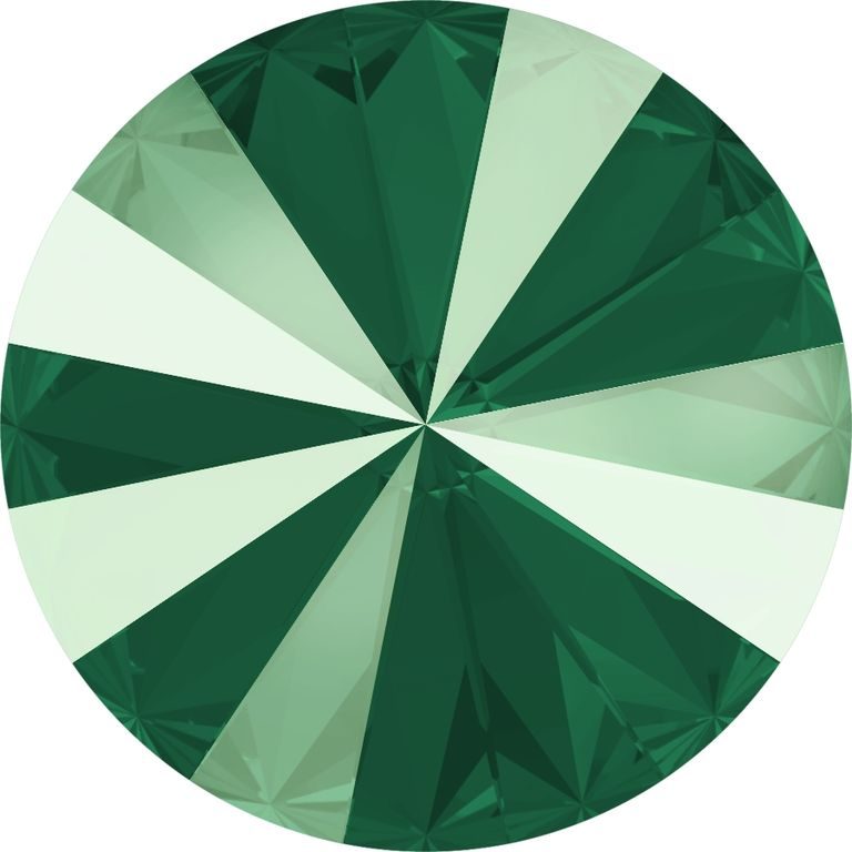 SWAROVSKI 1122 14 mm Crystal Royal Green S