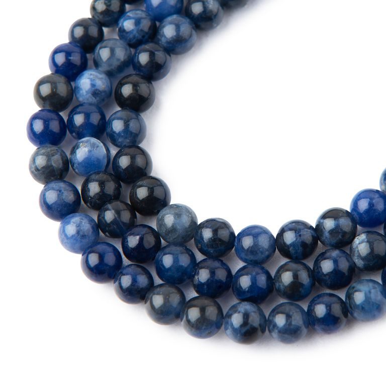 Minerálne koráliky Sodalit AAAAA 6mm