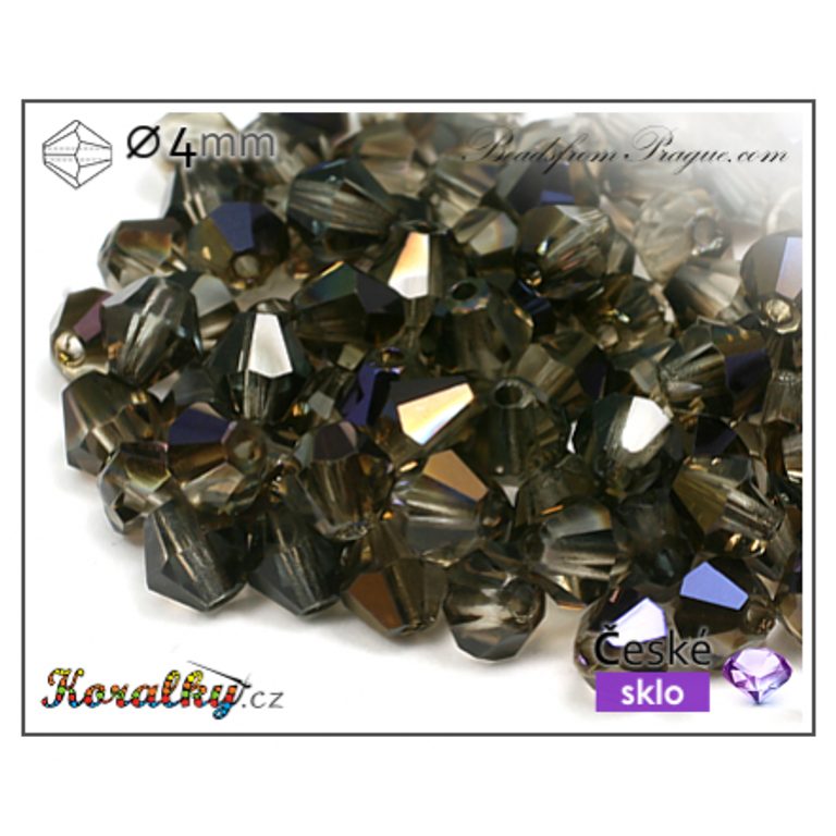 Czech crystal bicone beads 4mm No.108