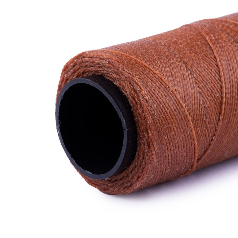 Brazilian wax thread 1mm/5m chestnut