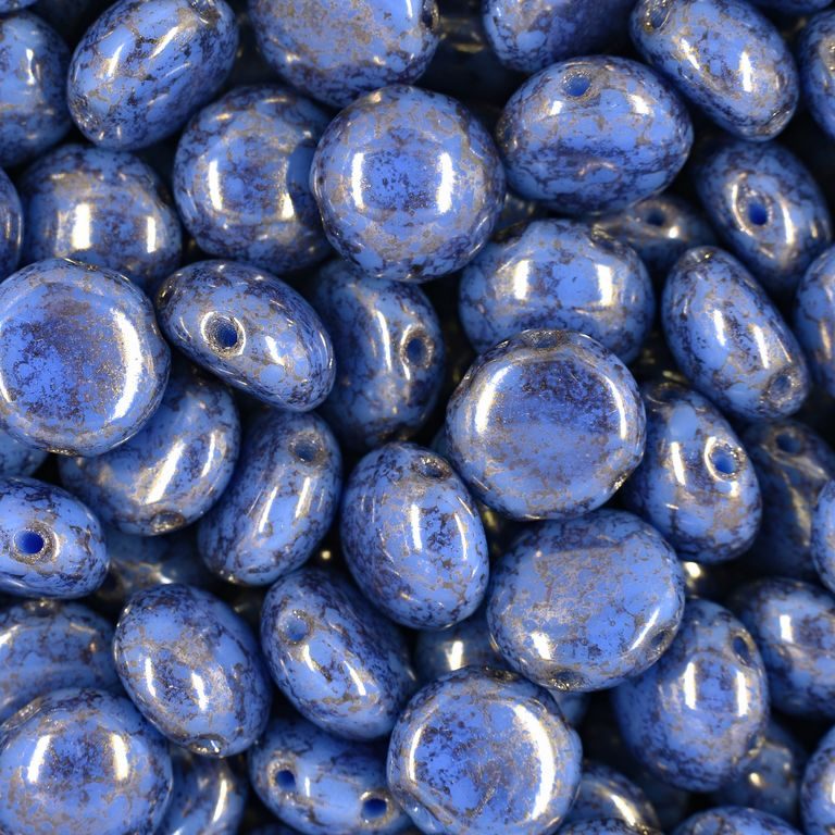PRECIOSA Candy 8mm Blue Opaque Terracota č.64