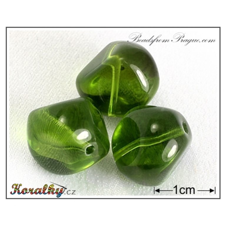 Glass pressed beads No.95