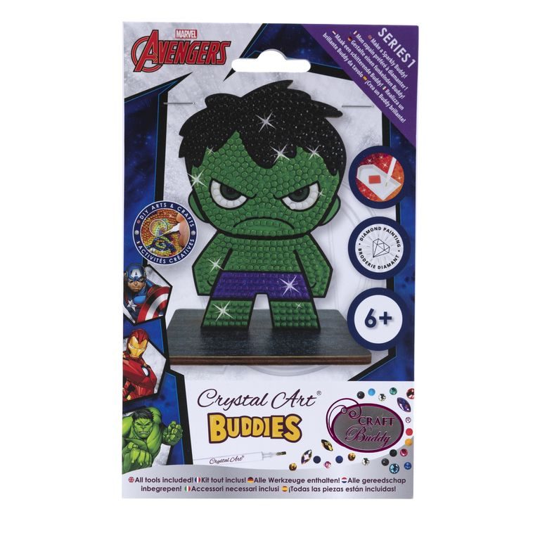 Pictat cu diamante, personaj Marvel Hulk