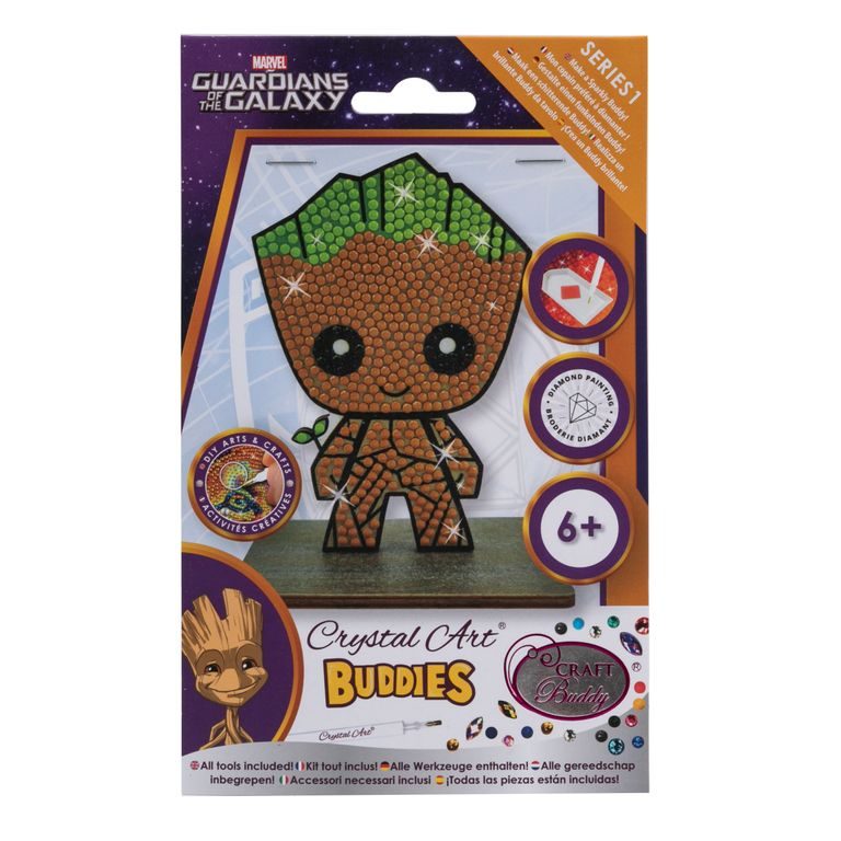 Pictat cu diamante, personaj Marvel Groot