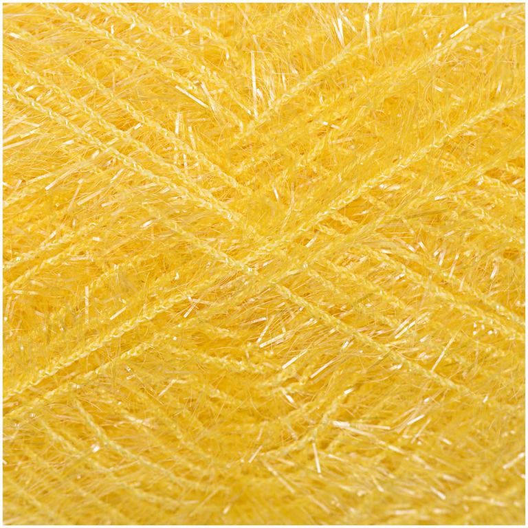 Rico design háčkovacia priadza na výrobu žiniek Creative Bubble odtieň 002 žltá