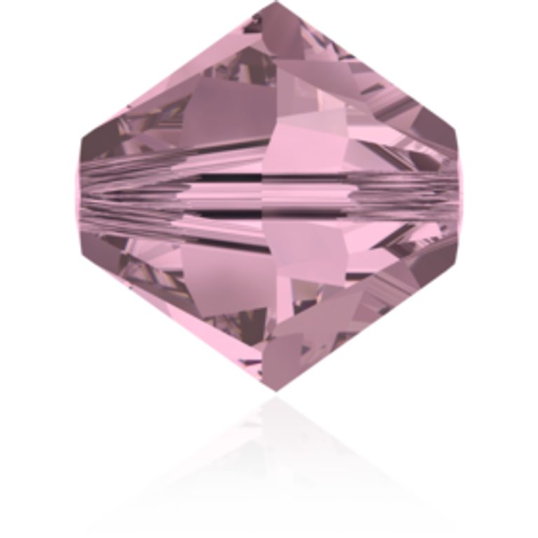 SWAROVSKI 5328 6 mm Crystal Antique Pink