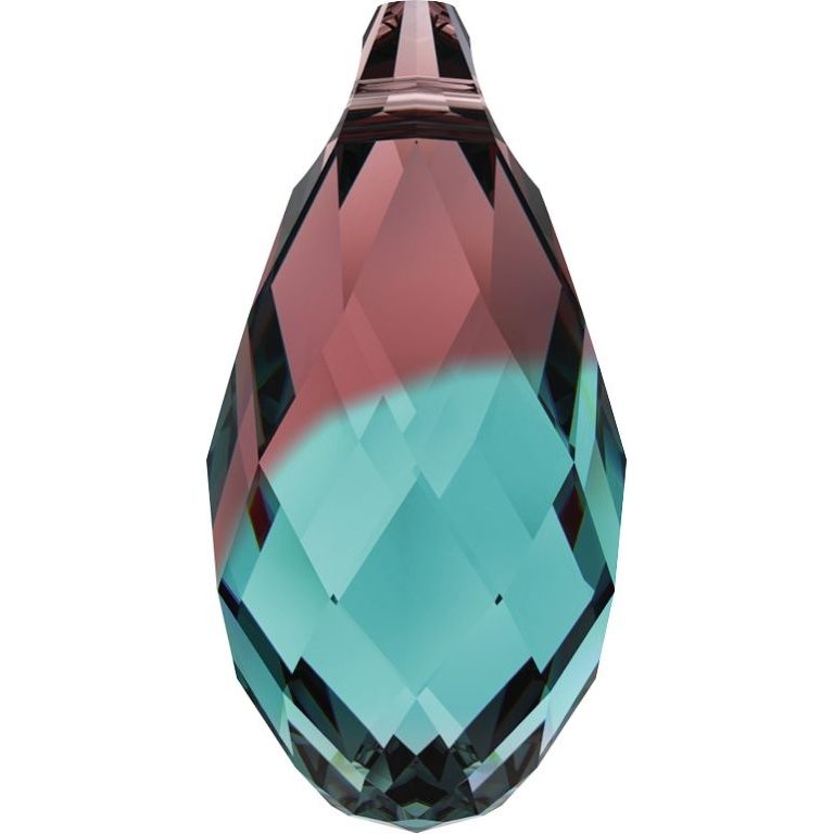 SWAROVSKI 6010 11x5.5 mm Burgundy - Blue Zircon