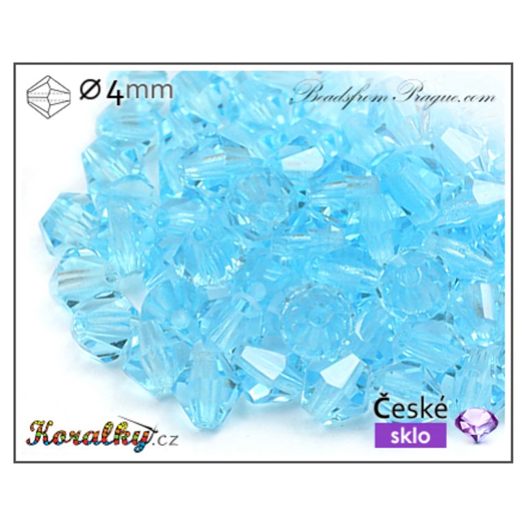 Czech crystal bicone beads 4mm No.74