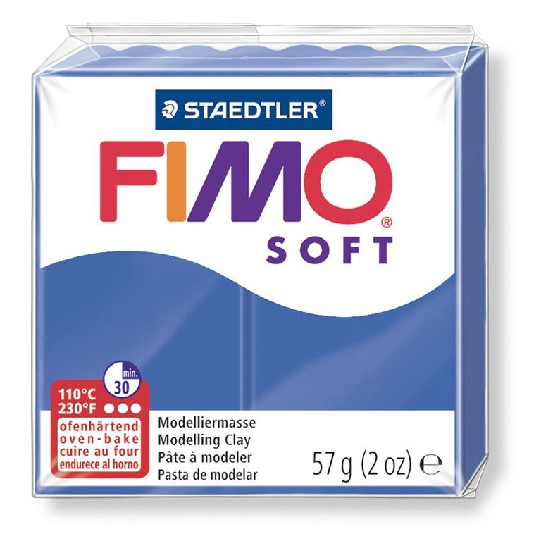 FIMO Soft 57g (8020-33) brilliantově modrá