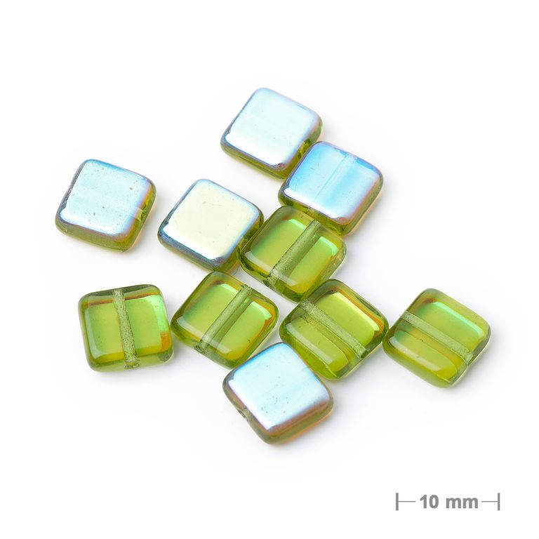 Glass pressed beads No.259