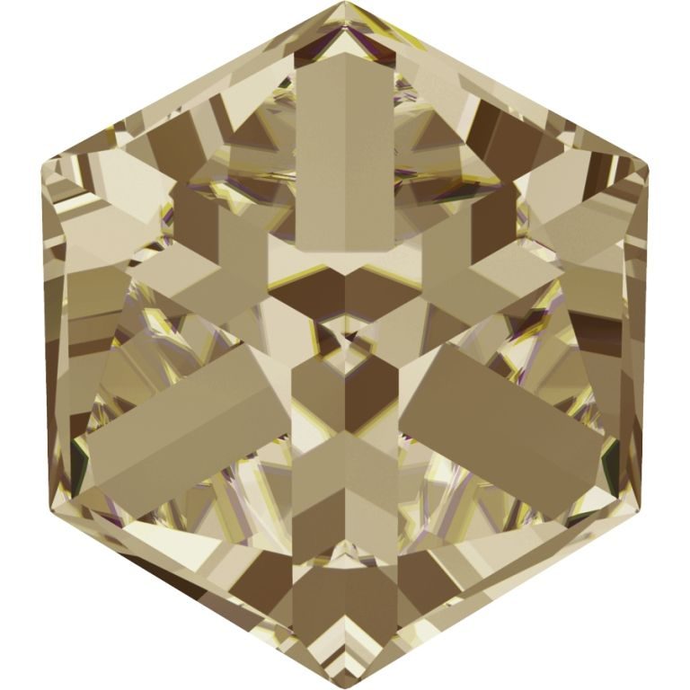 SWAROVSKI 4841 8 mm Crystal Golden Shadow Z