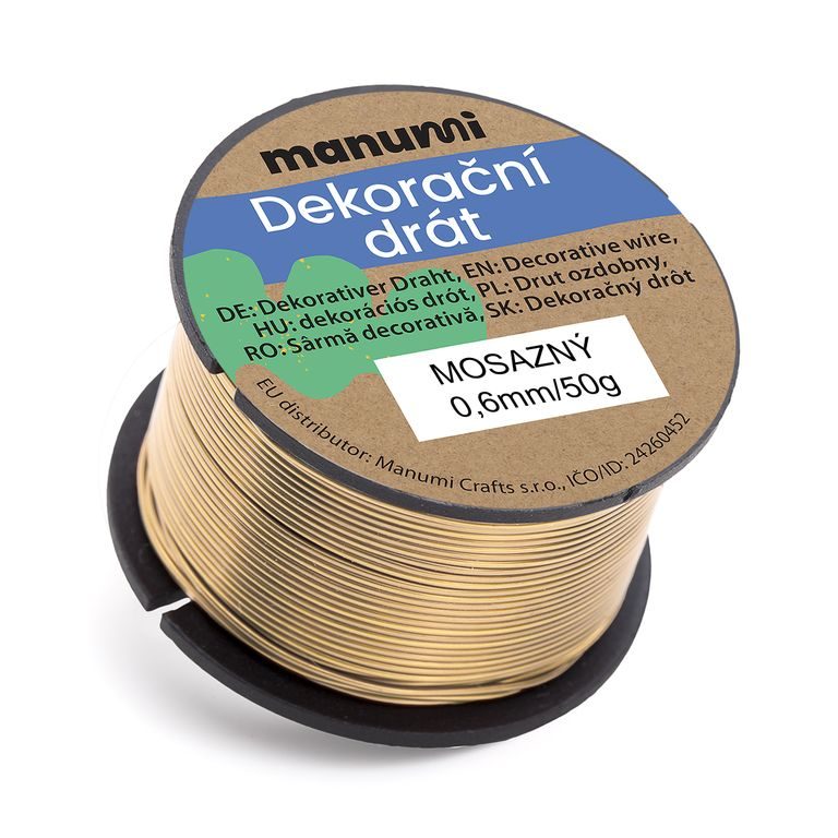 Sârmă alamă 0,6mm/50g