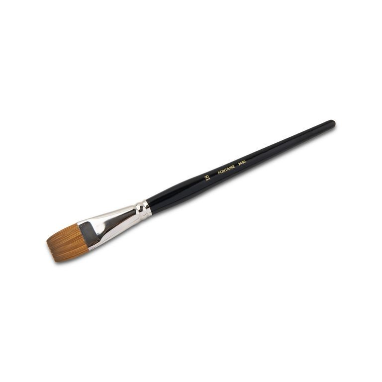 Aquarelle brush Fontaine bright flat 18