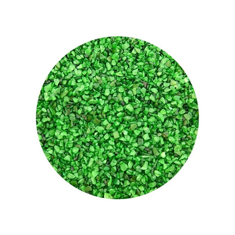 Jesmonite skleněné kamínky GlassRoxx zelené 150 g
