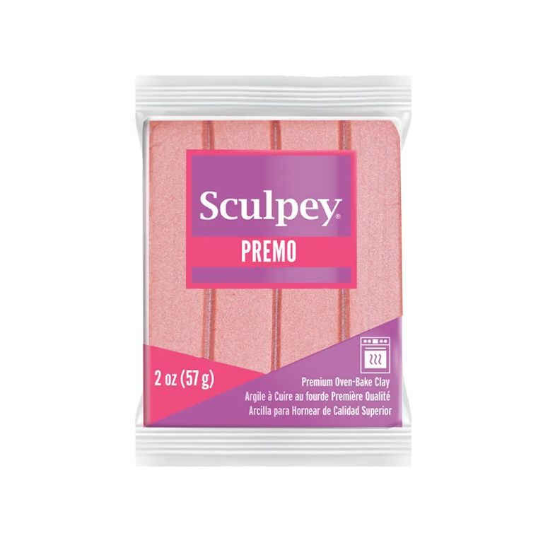 Sculpey PREMO Rose gold metallic v barvě růžového zlata