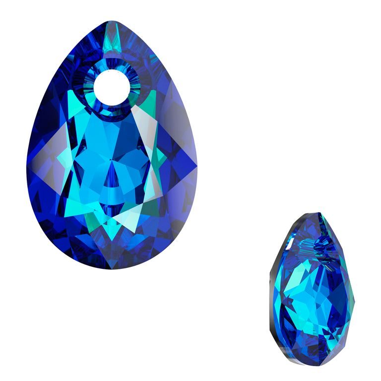 SWAROVSKI 6433 11,5mm Crystal Bermuda Blue P
