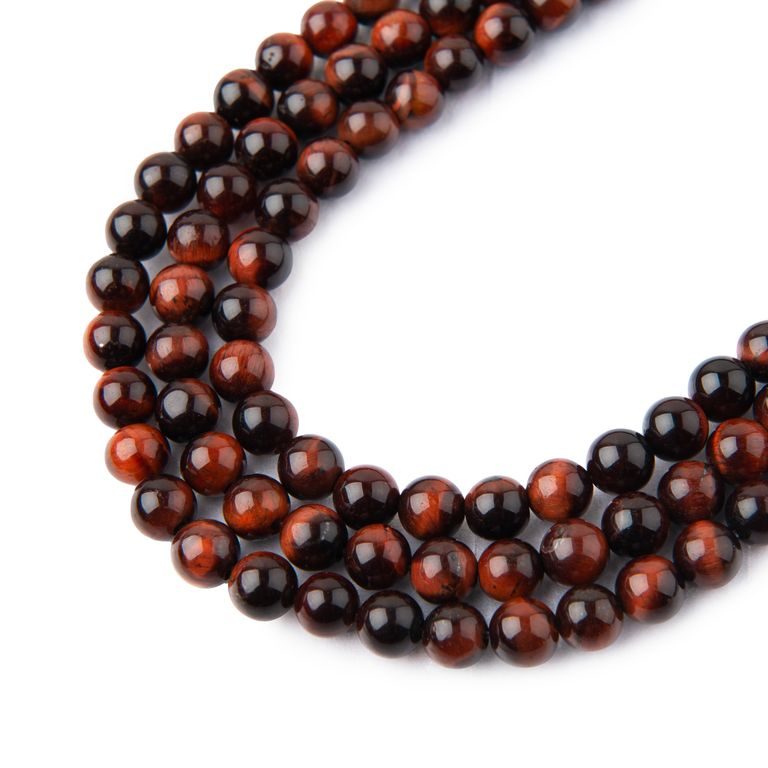 Red Tiger Eye AA beads 4mm