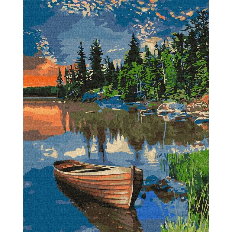 Painting by numbers picture by the lake 40x50cm