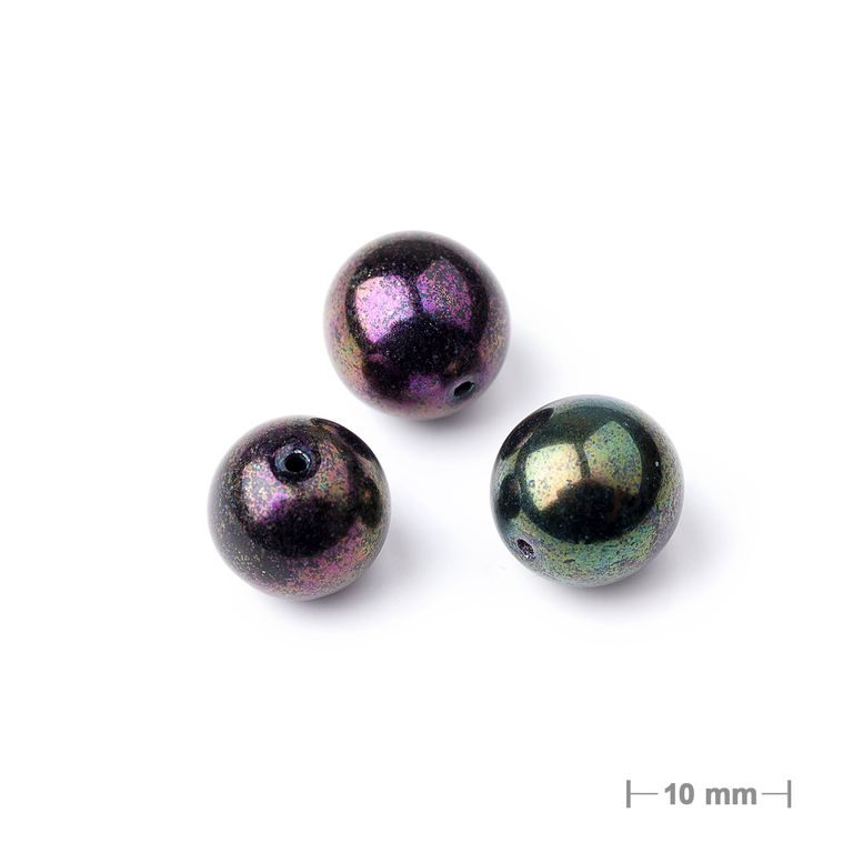 Glass pressed beads No.453