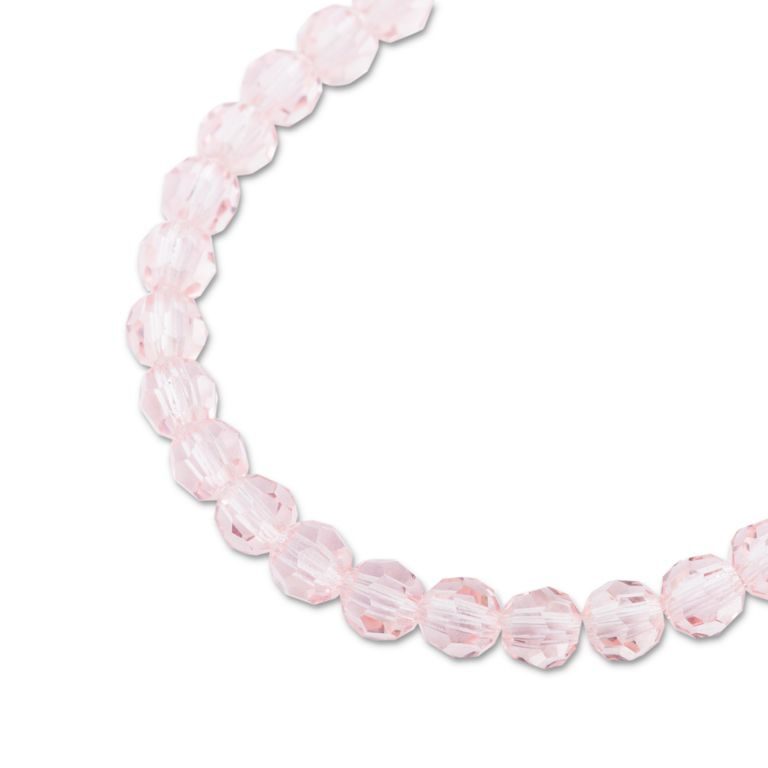 Preciosa MC Round bead 4mm Light Rose č.225