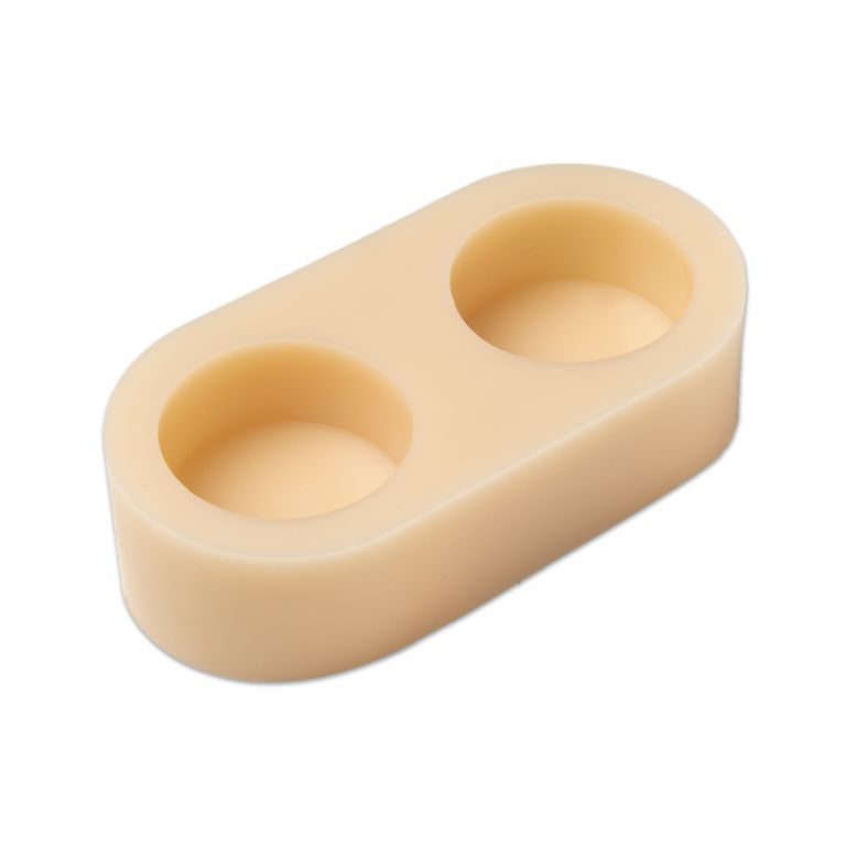 Silikónová forma na stojan na 2 čajové sviečky 130x60x30mm