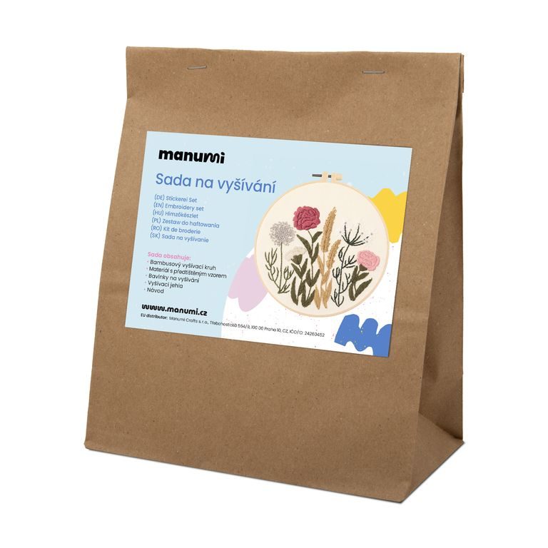 Manumi sada na vyšívanie letná lúka