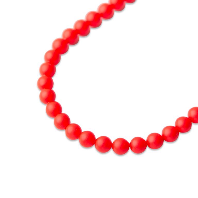 SWAROVSKI 5810 3 mm Neon Red Pearl