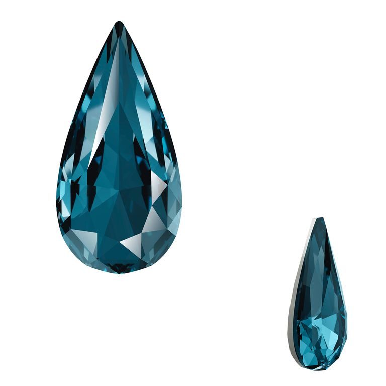 SWAROVSKI 4322 14X7 mm Denim Blue F