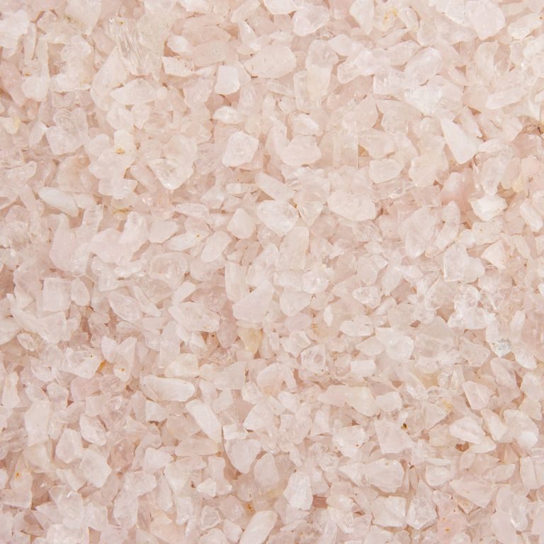 Raw mineral rose quartz 8-12mm 100g