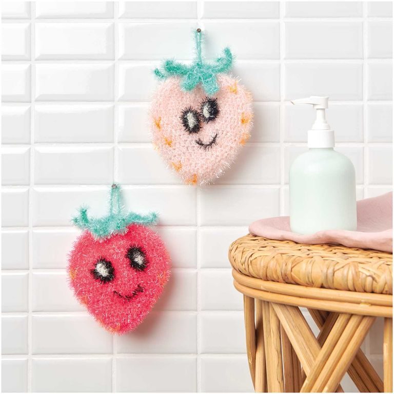 Rico design háčkovacia priadza na výrobu žiniek Creative Bubble odtieň 026 neónovo ružová