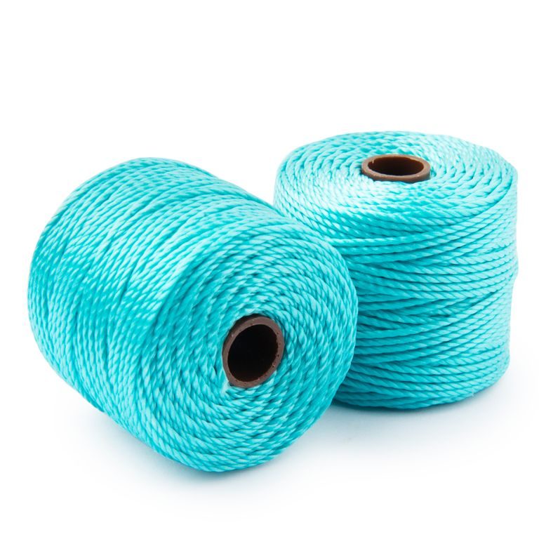 Nylon bead cord 0.9mm light turquoise