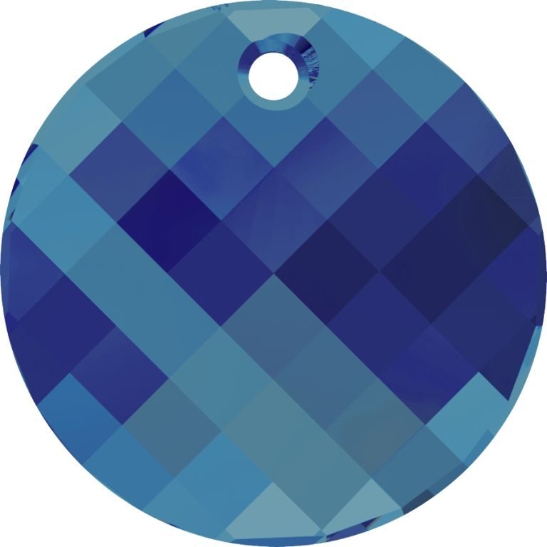 SWAROVSKI 6621 28 mm Crystal Bermuda Blue Protective Layer