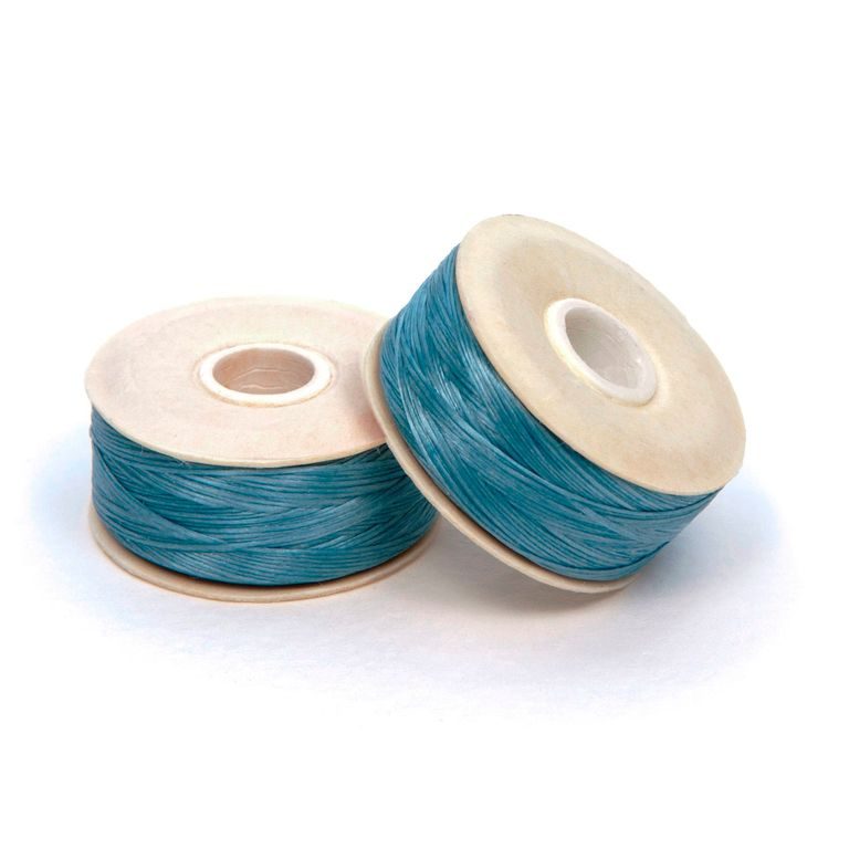 NYMO beading thread B turquoise No.8