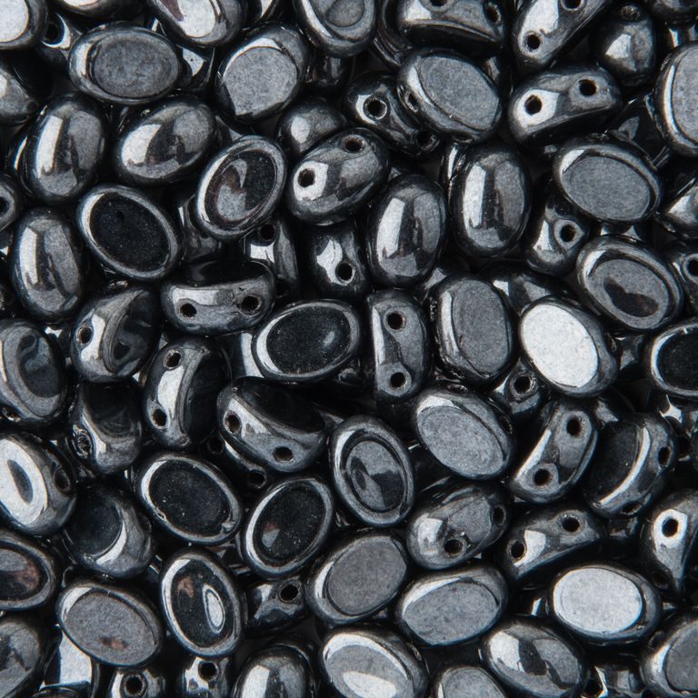 Samos® par Puca® Jet Hematite č.286