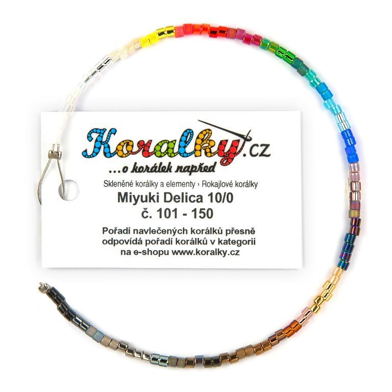 Bead sampler Miyuki Delica 10/0