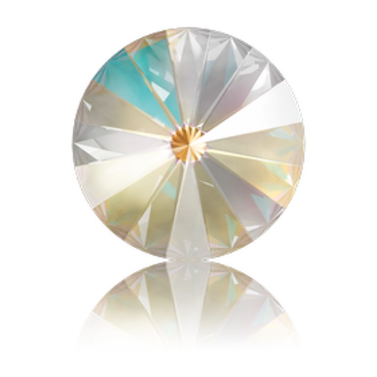 SWAROVSKI Rivoli 1122 14 mm Crystal Light Grey Delite