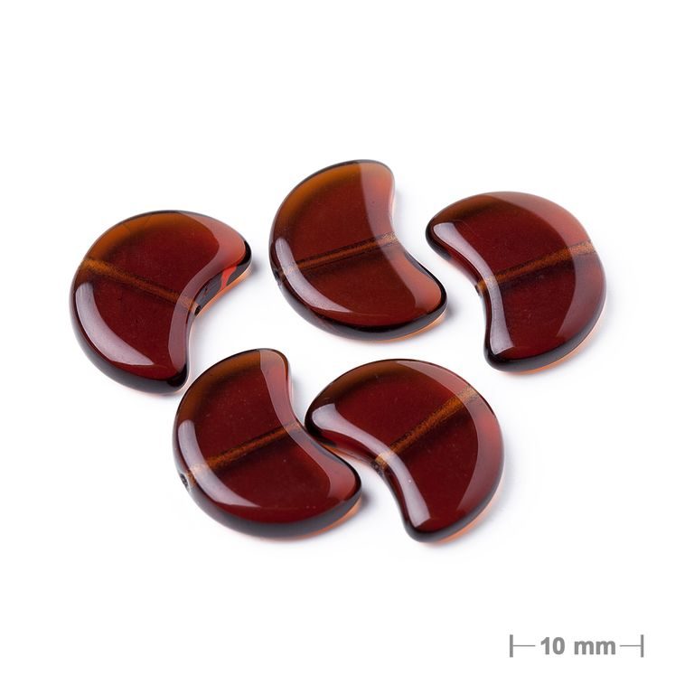 Glass pressed beads No.421