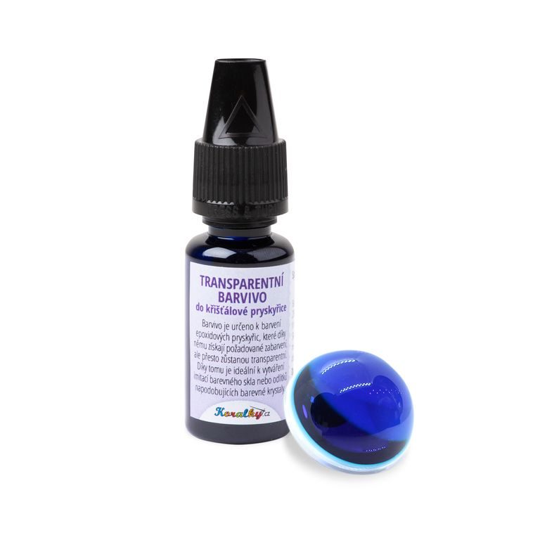 Colorant transparent NANO pentru rășină de cristal albastru 5ml