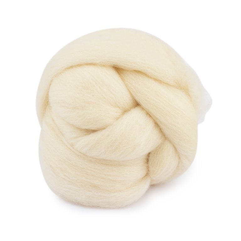 Merino vlnené rúno 50g prírodné