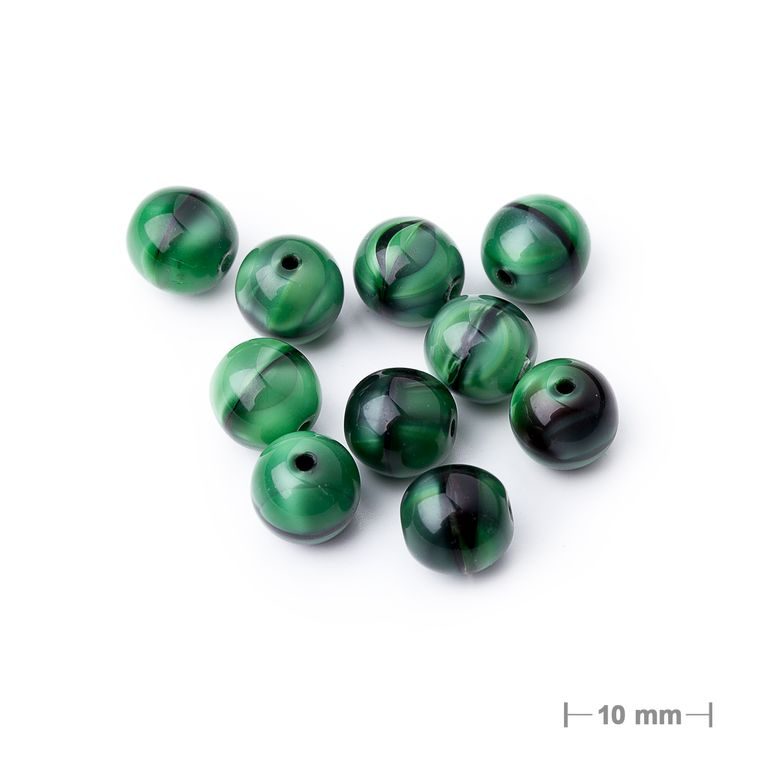 Glass pressed beads No.301