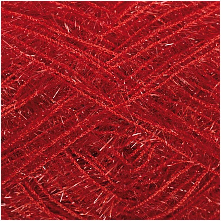 Rico design háčkovací příze na výrobu žínek Creative Bubble odstín 006 červená