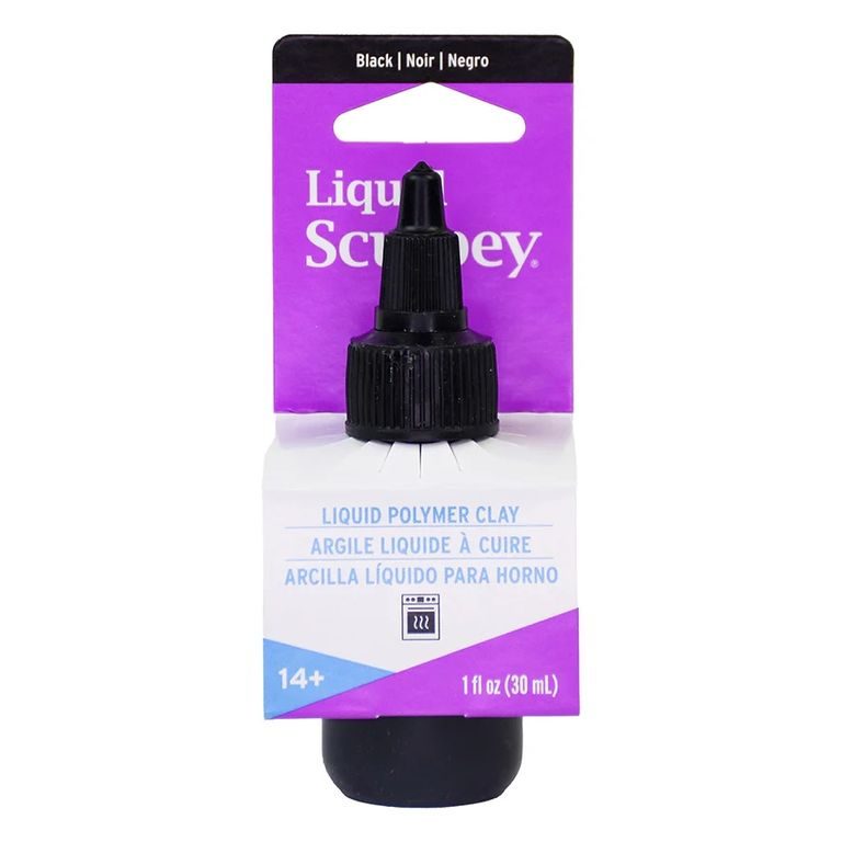 Sculpey Liquid Polymer 30 ml black