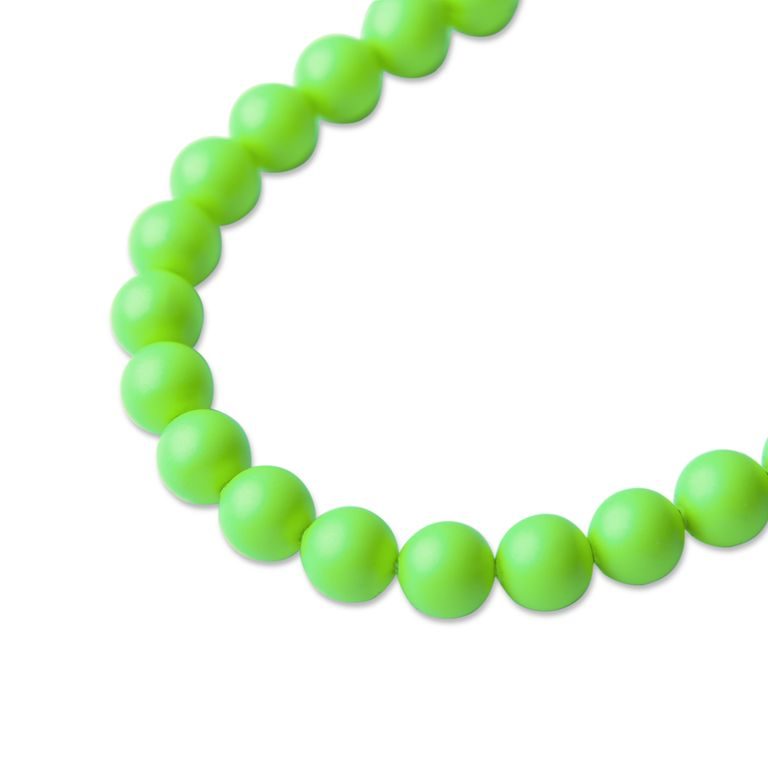 SWAROVSKI 5810 6 mm Neon Green Pearl