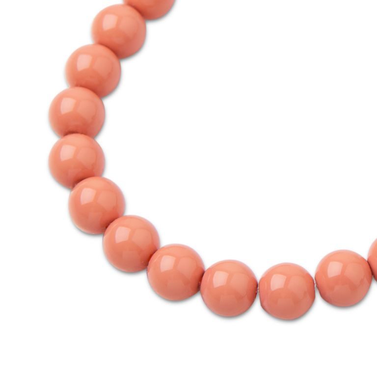 Preciosa guľatá perla MAXIMA 10mm Crystal Salmon Rose
