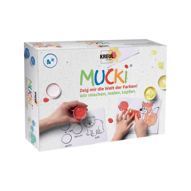 Set Mucki Painting, mixing and stamping